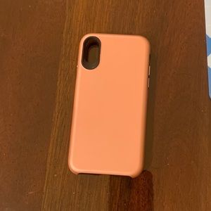 iPhone X rose gold case